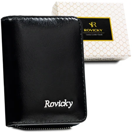 Rovicky Női Pénztárca - RPX-33-ML-4940 BLACK- Fekete
