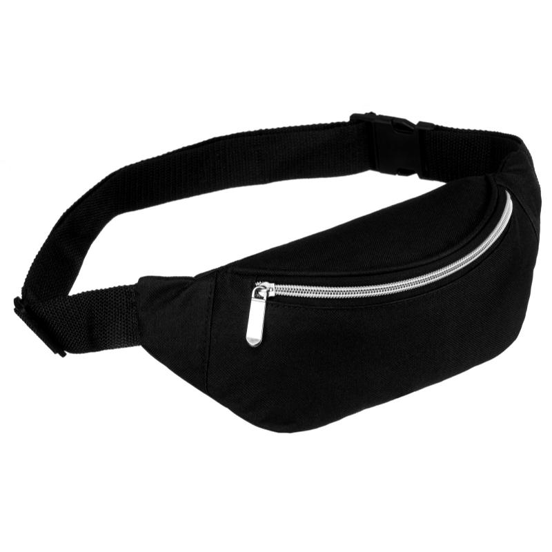 Övtáska -WB01E BLACK/SILVER- Fekete