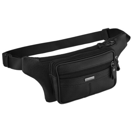 Rovicky Bőr Ővtáska -R-ST7-05-7618-BLACK- Fekete