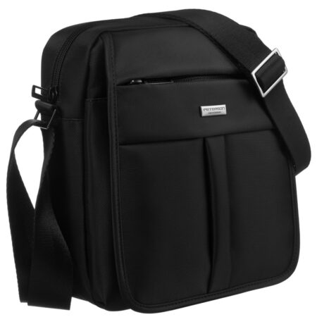 Peterson Férfi Oldaltáska -PTN 73204-7752 BLACK- Fekete