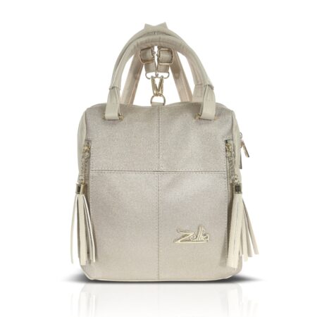 Zellia Női Hátizsák 25180 Beige-Arany - Diamond-Groove -