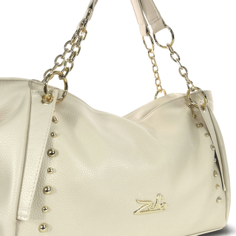 Zellia Női Válltáska 26039 Beige - Image 3
