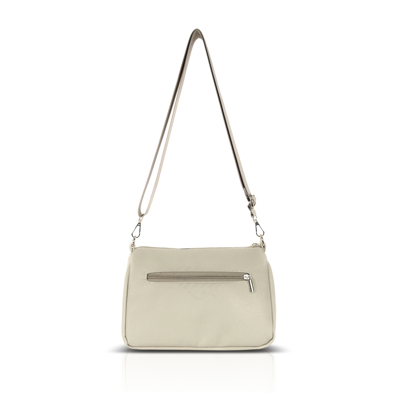 Zellia Női Oldaltáska Zlb336 Beige-Arany - Bari - - Image 5
