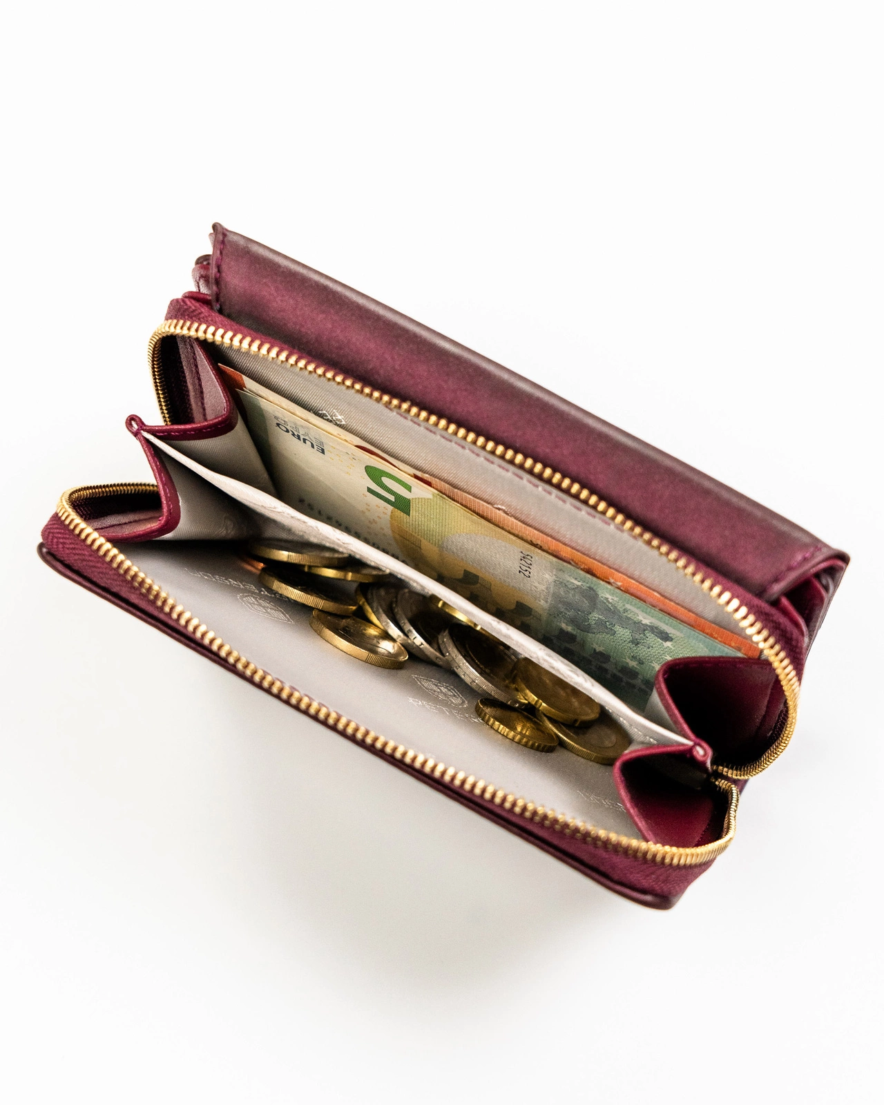 Peterson Női Eco Bőr Pénztárca -PTN 001-HN6-2530 PLU- Lila - Image 4