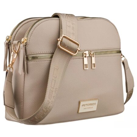 Peterson Női Válltáska -PTN JK6-08-6727-BEIGE- Bézs