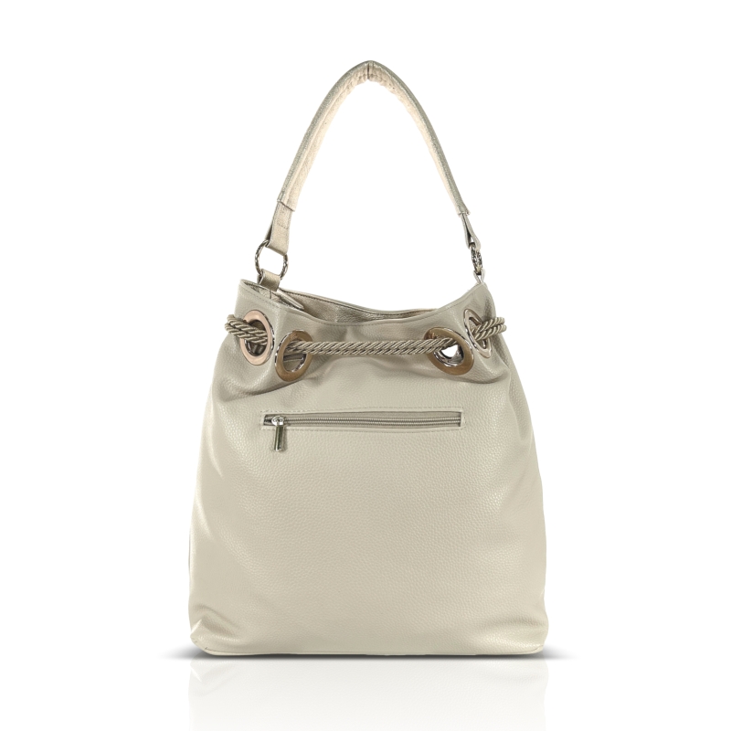 Zellia Női Válltáska 22231 Beige - Image 4