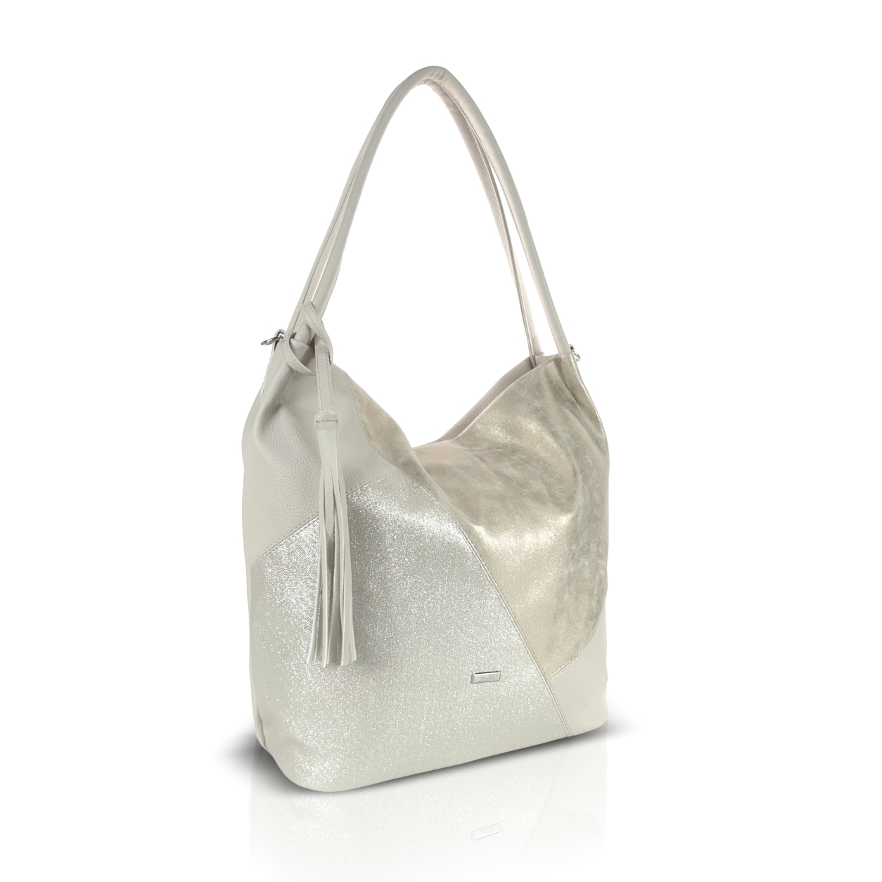 Zellia Női Válltáska Td22018 Beige-Arany - Monaco-Platina - - Image 2
