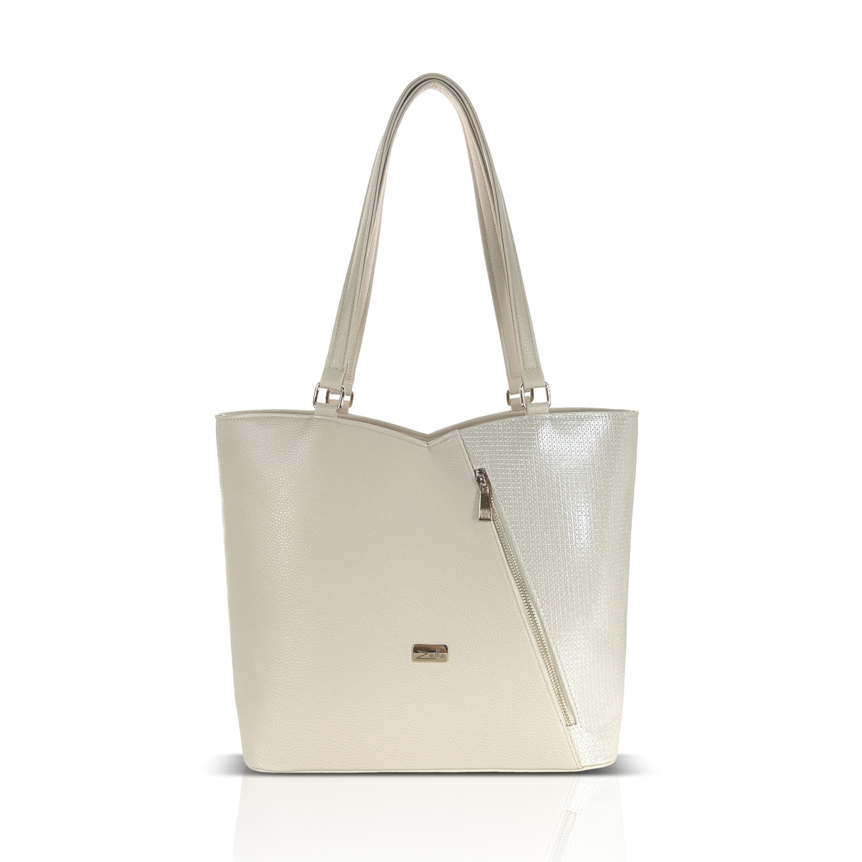 Zellia Női Válltáska Zvn26001 Beige-Arany - Csillámos -