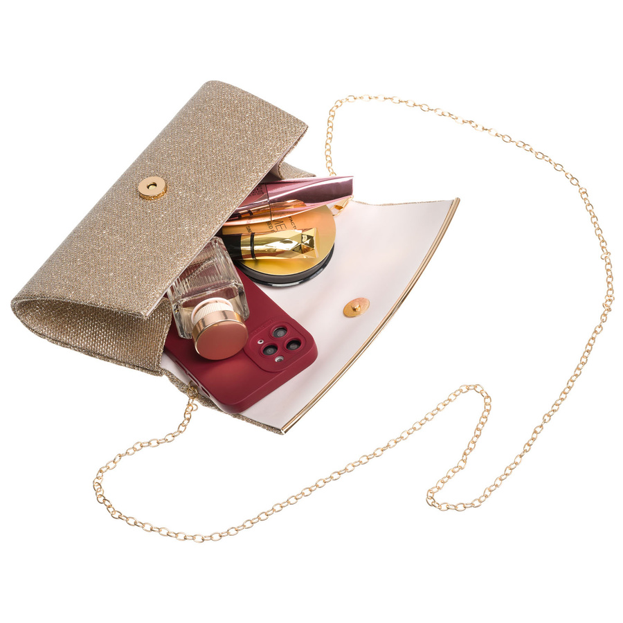 Rovicky Női Alkalmi Táska -R-XS027-4436 LIGHT GOLD- Arany - Image 11