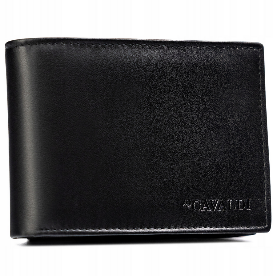 Cavaldi Férfi Eco Bőr Pénztárca - N992-PUT-2793 BLACK- Fekete