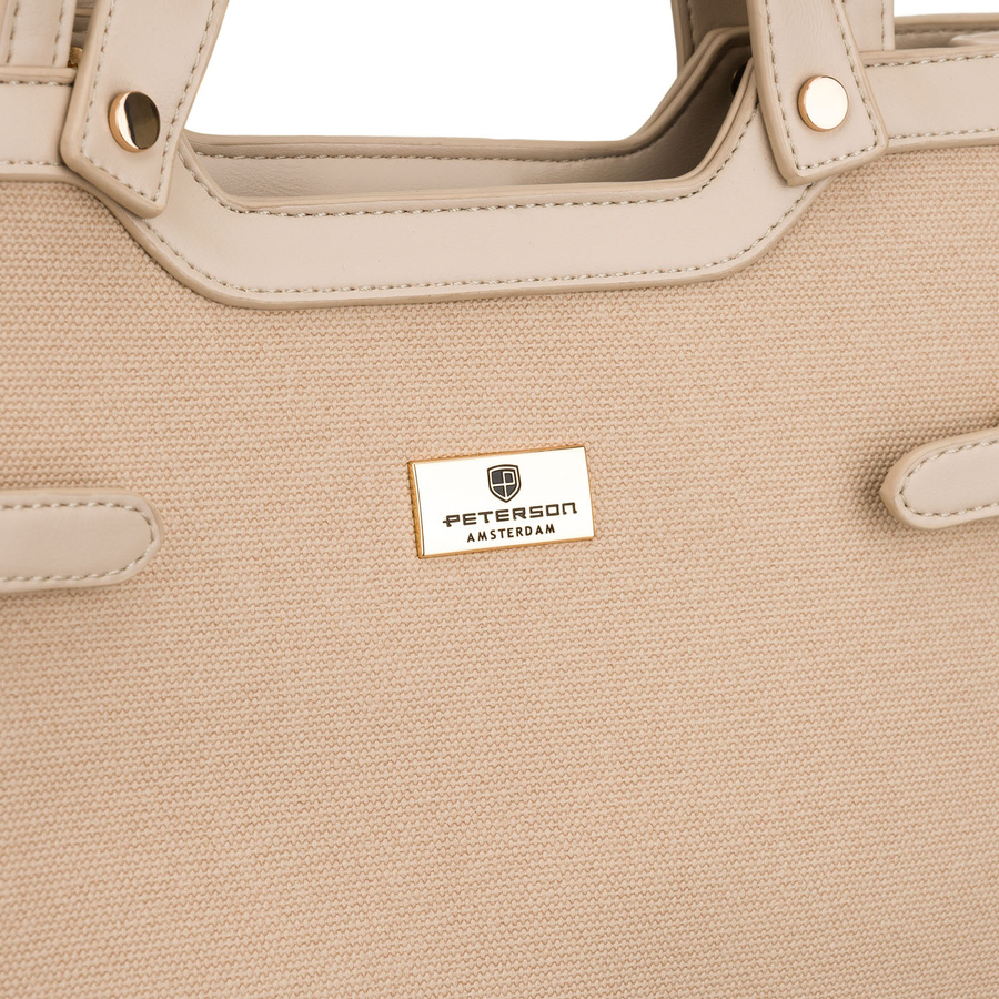 Peterson Női Válltáska- PTN LILIA BEIGE- Bézs - Image 4
