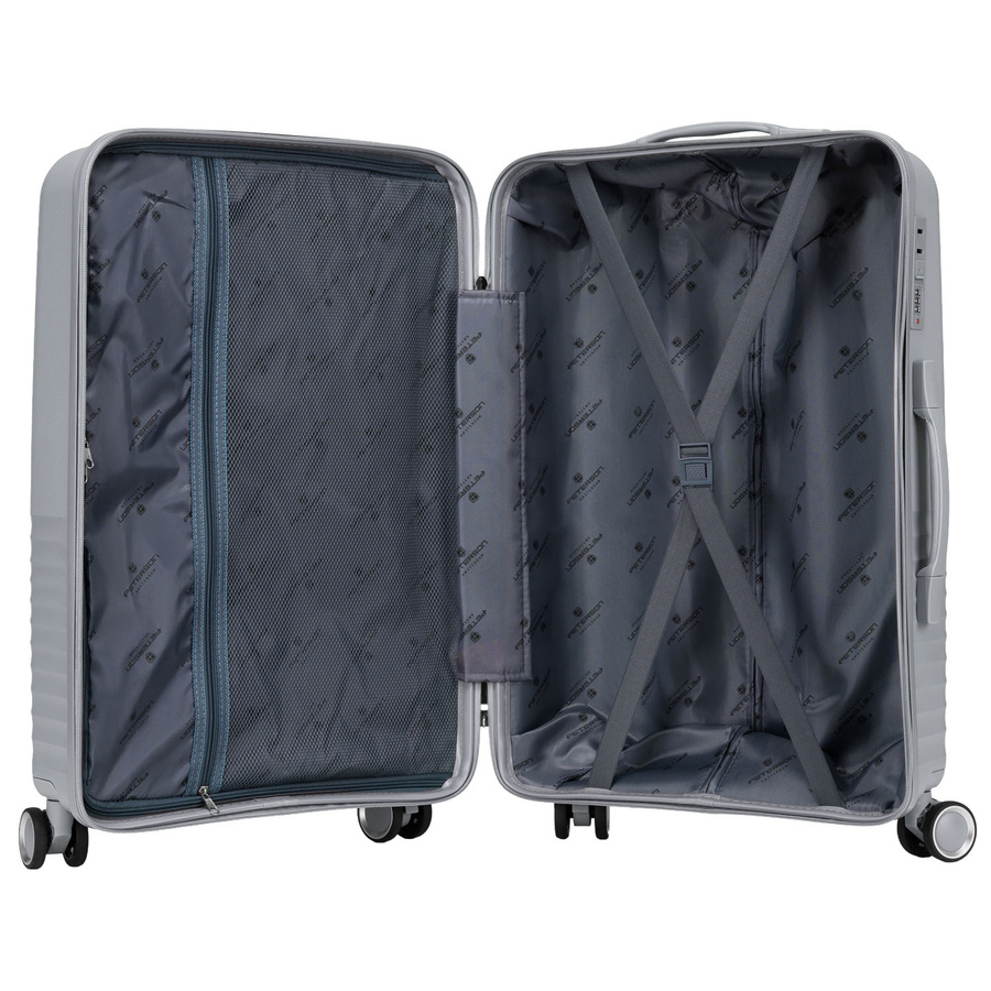 Peterson Kézipoggyász -PTN PP-09-WL-1587 G -Szürke- 70 x 47 x 29 cm - Image 6