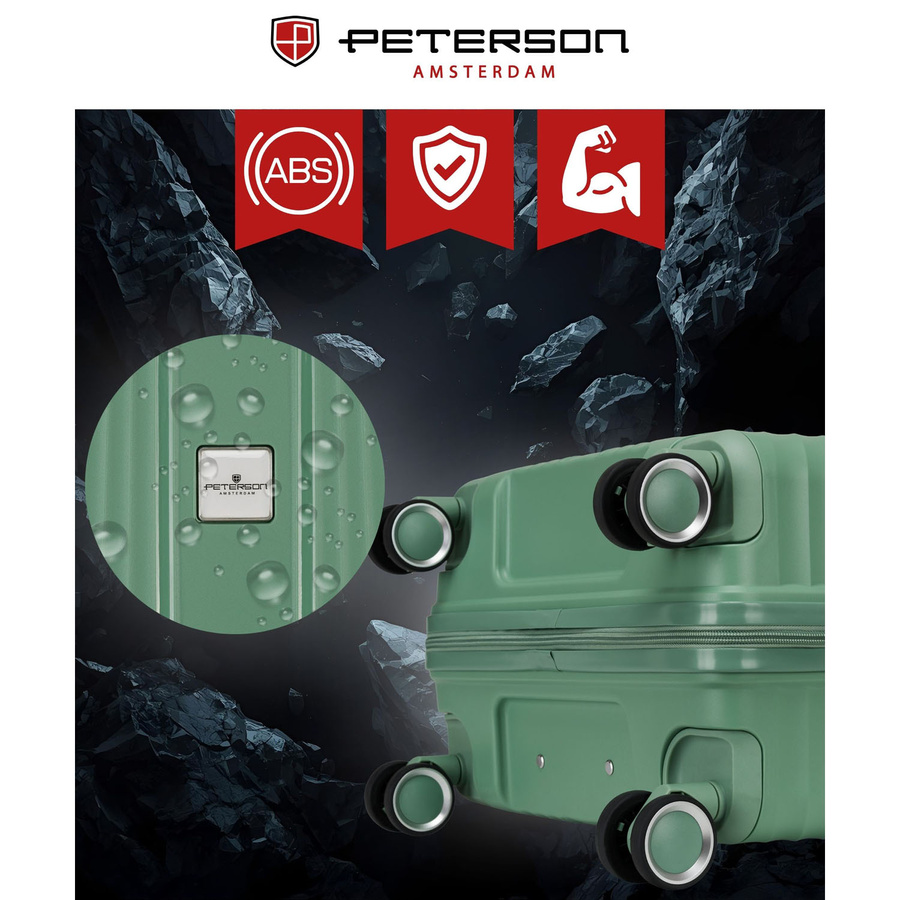 Peterson Bőrönd Szett 3 DB-OS -PTN PP-09-SET3-1471- Zöld - Image 16