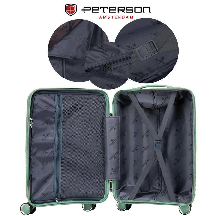 Peterson Bőrönd Szett 3 DB-OS -PTN PP-09-SET3-1471- Zöld - Image 12