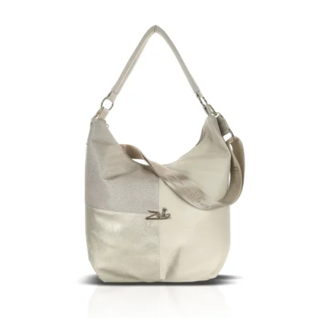 Zellia Női Válltáska 21040 Beige-Arany - Diamond -