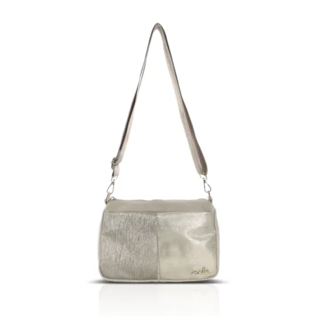 Zellia Női Oldaltáska Zlb336 Beige-Arany - Groove -