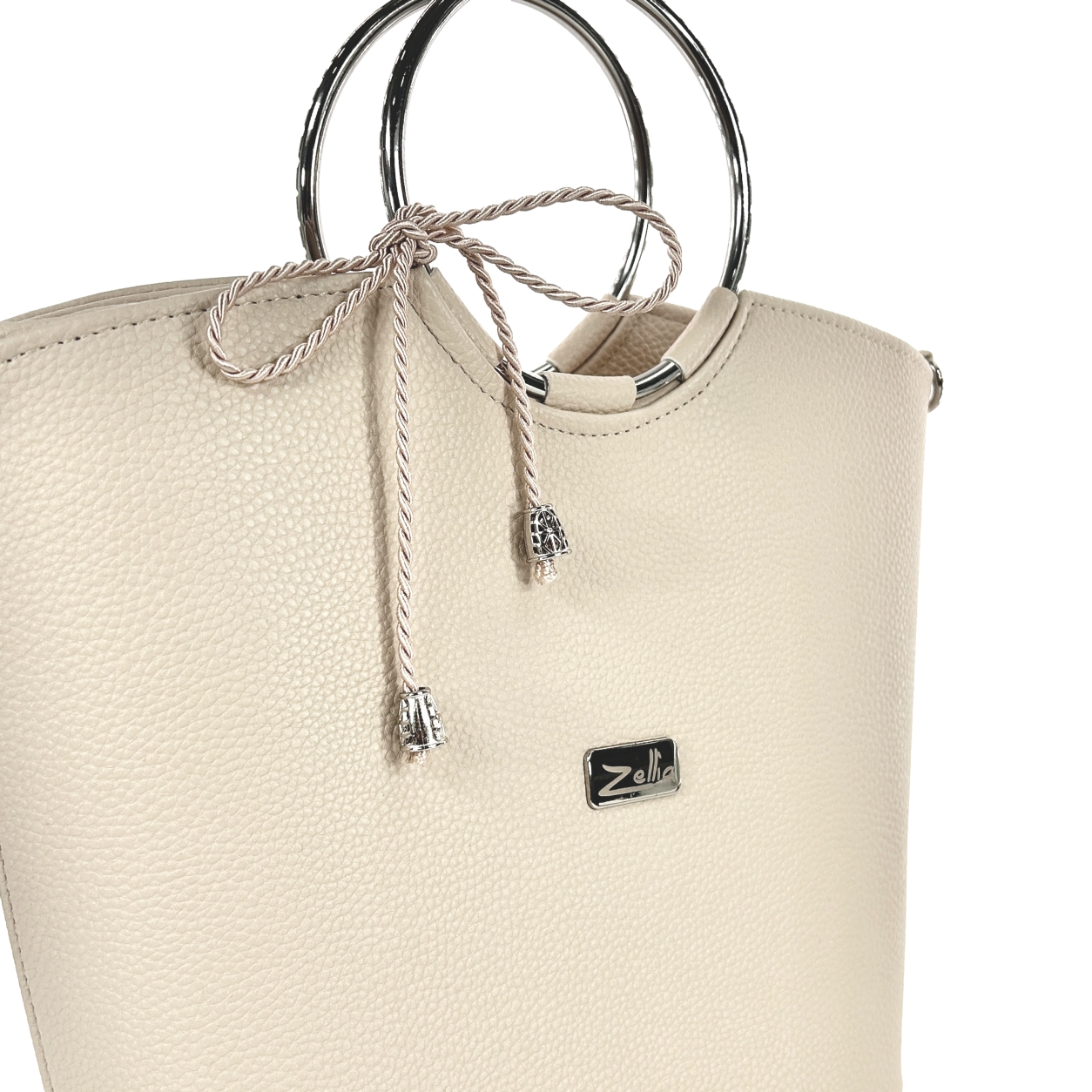 Zellia Női Kézitáska Zvn22030 Beige - Image 3