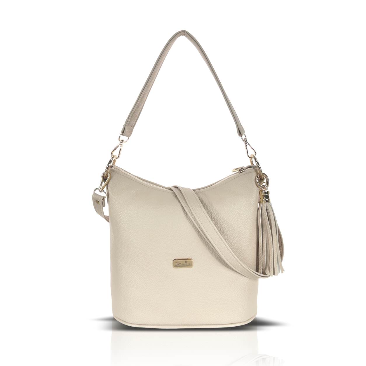 Zellia Női Válltáska Zvn22032 Beige