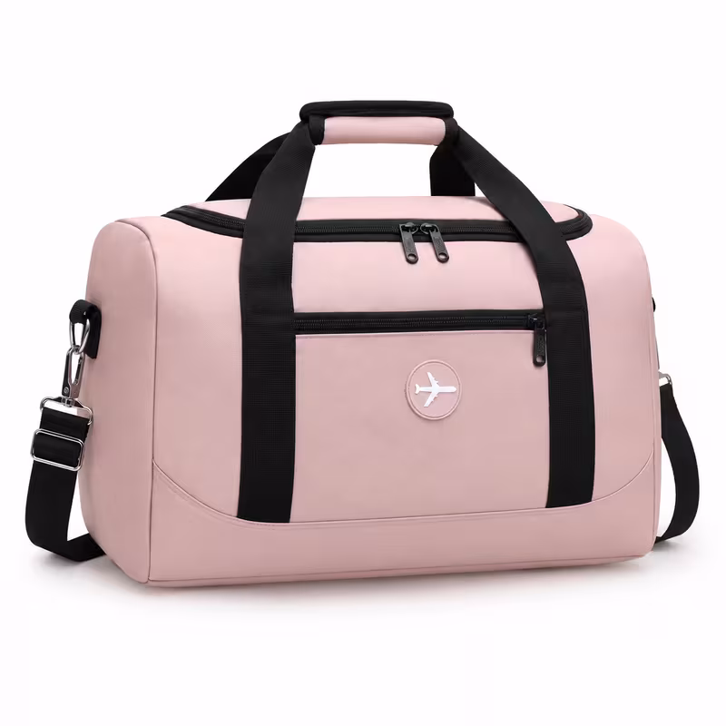 Utazótáska - Kézipoggyász - Mályva Pink - 40 X 25 X 20 cm