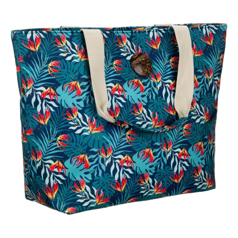 Női shopper táska - Mintás- 207-10-