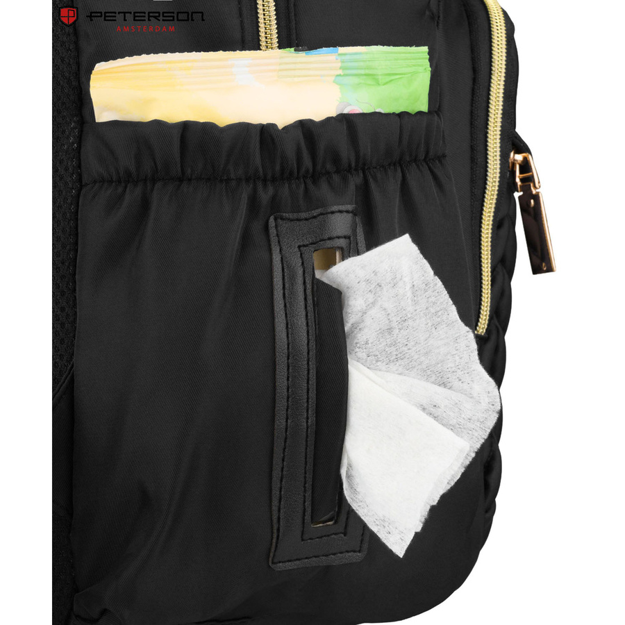 Peterson Női Hátizsák -PTN JMB-04-4941-BLACK- Fekete - Image 24