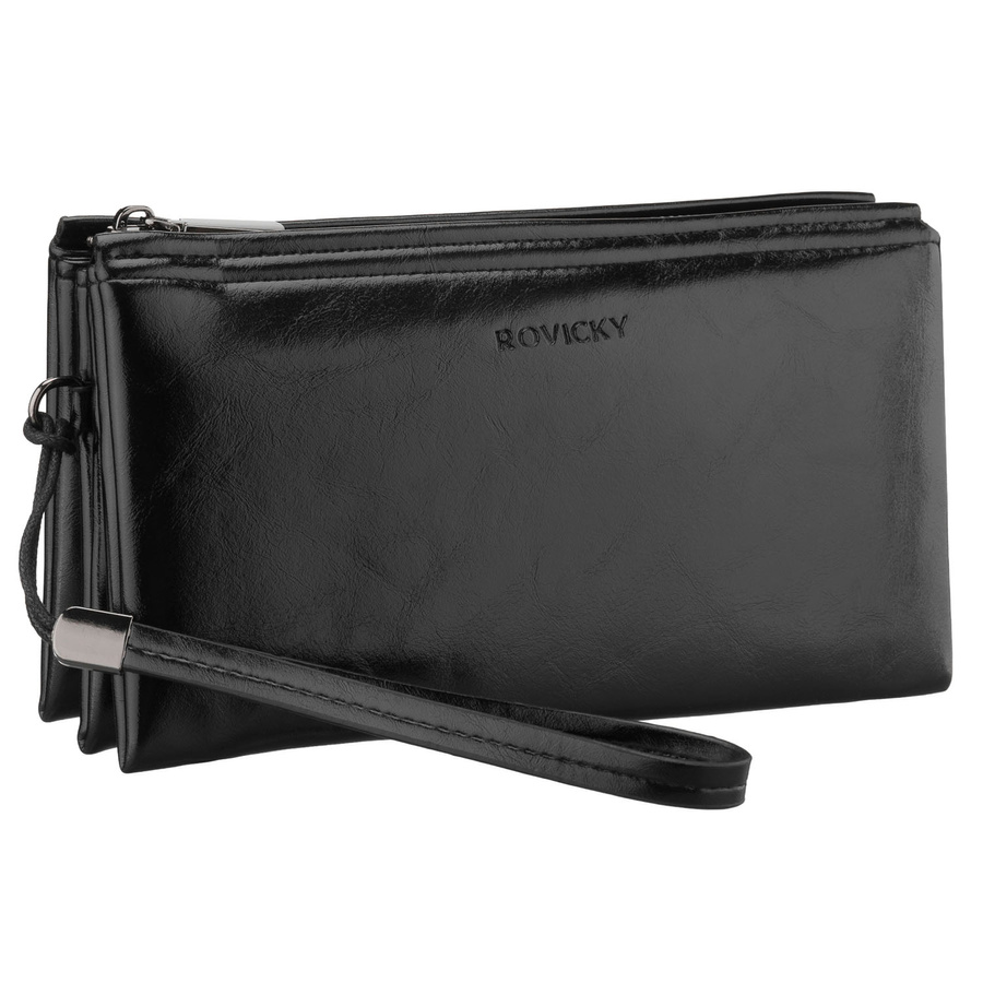 Rovicky Férfi Kézitáska -R-SDR-05-S-1693 BLACK- Fekete