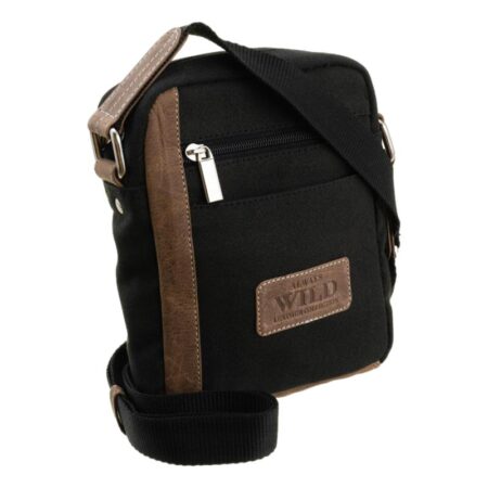 Wild Férfi Oldaltáska 840-MHC BLACK- Fekete