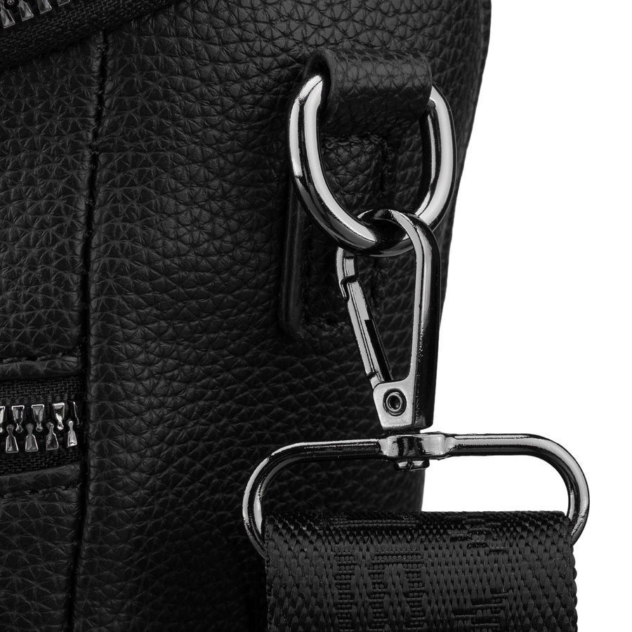 Peterson Női Kézi- és Oldaltáska -PTN TDJ-04-4491-BLACK- Fekete - Image 6