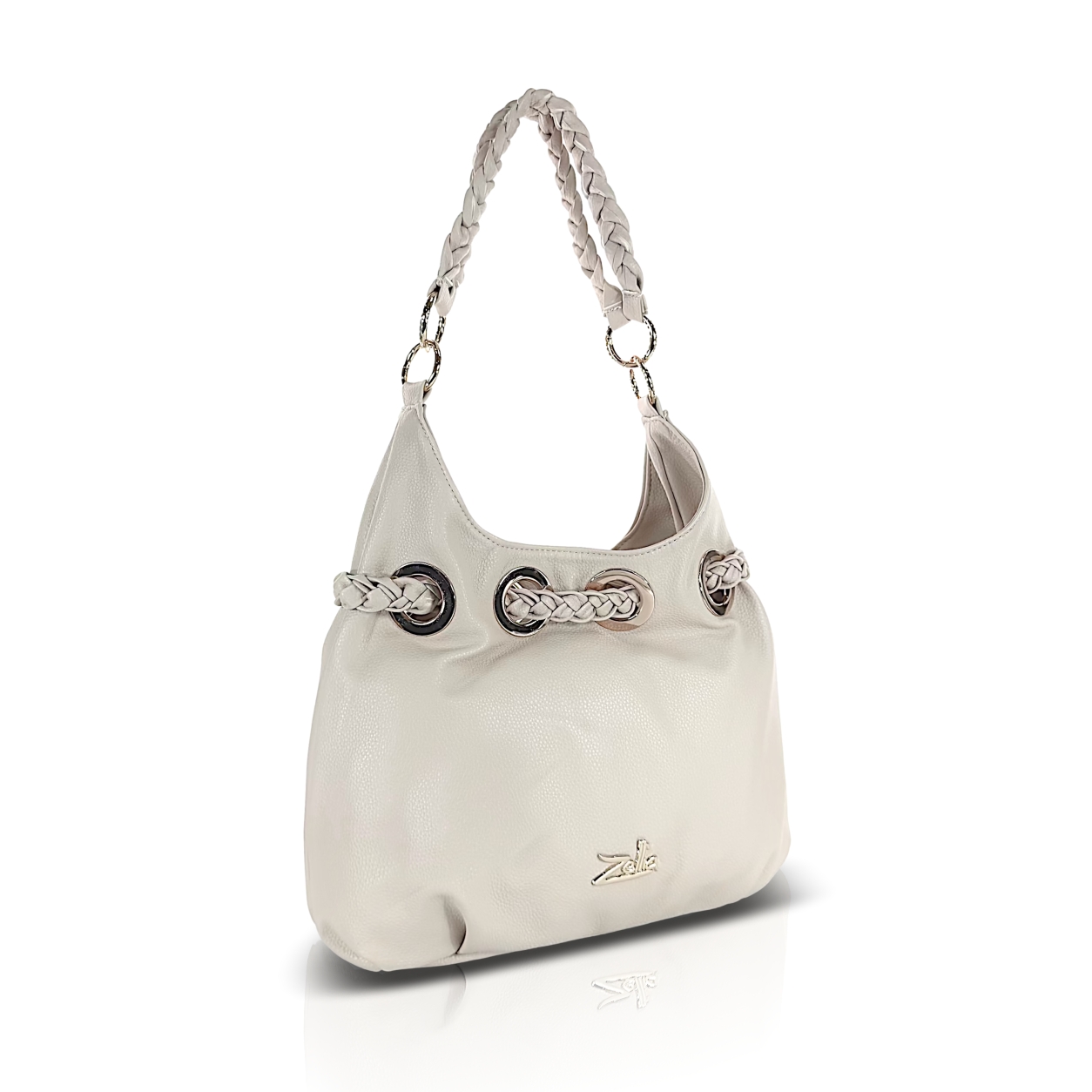 Zelia Női Válltáska 25070 Beige - Image 2