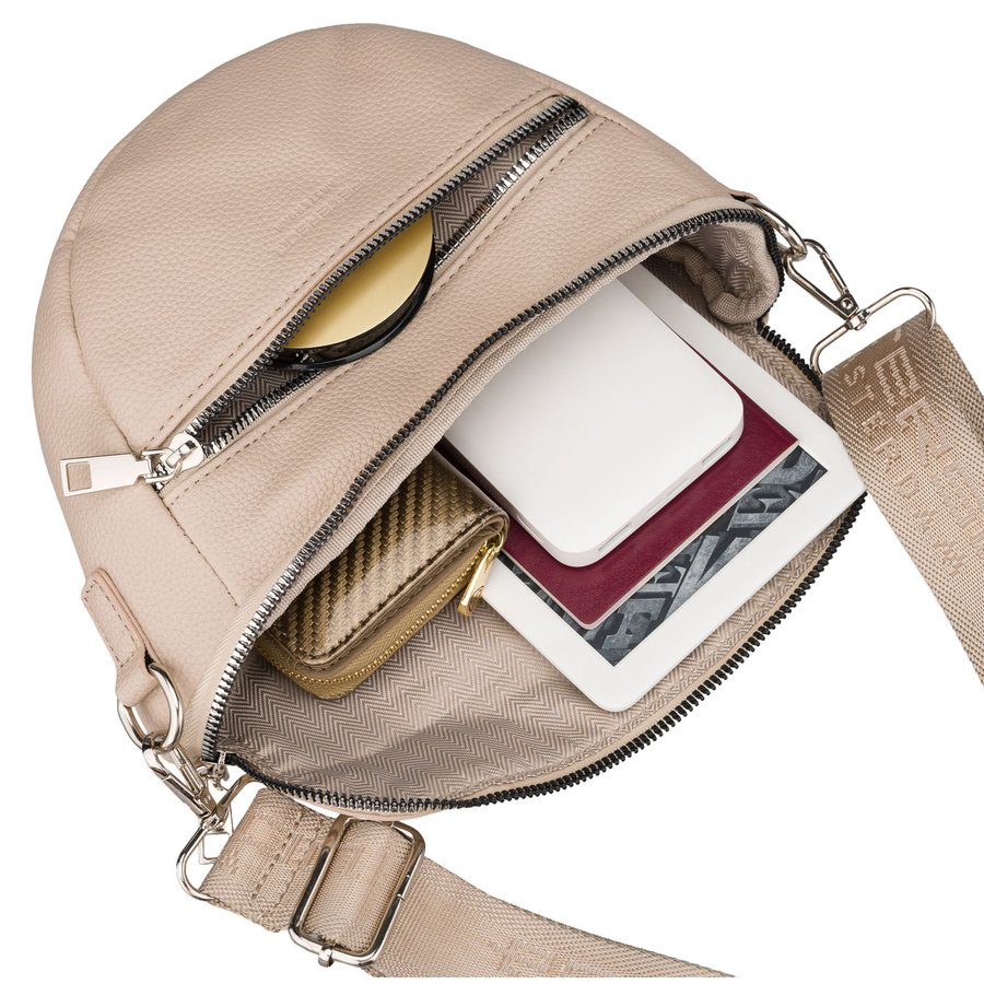 Peterson Női Kézi- és Oldaltáska -PTN TDJ-04-4507-BEIGE- Bézs - Image 10
