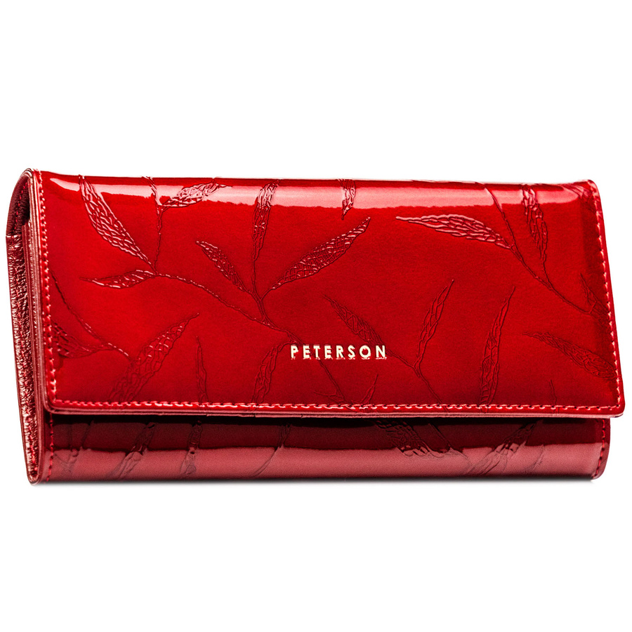 Peterson Női Bőr Pénztárca Ptn 72401-Lpc-2169 Red - Image 2