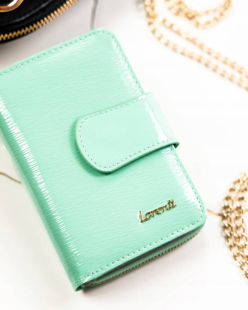 Lorenti Női Bőr Pénztárca 76115-Sh-Rfid-8-6593 Mint - Menta - Image 3