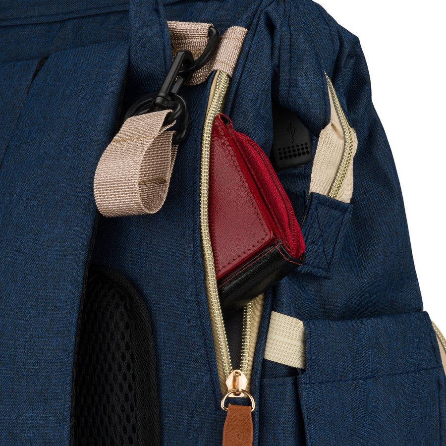 Peterson Női Hátizsák -PTN JMB-03-4927-NAVY- Sötét Kék - Image 21