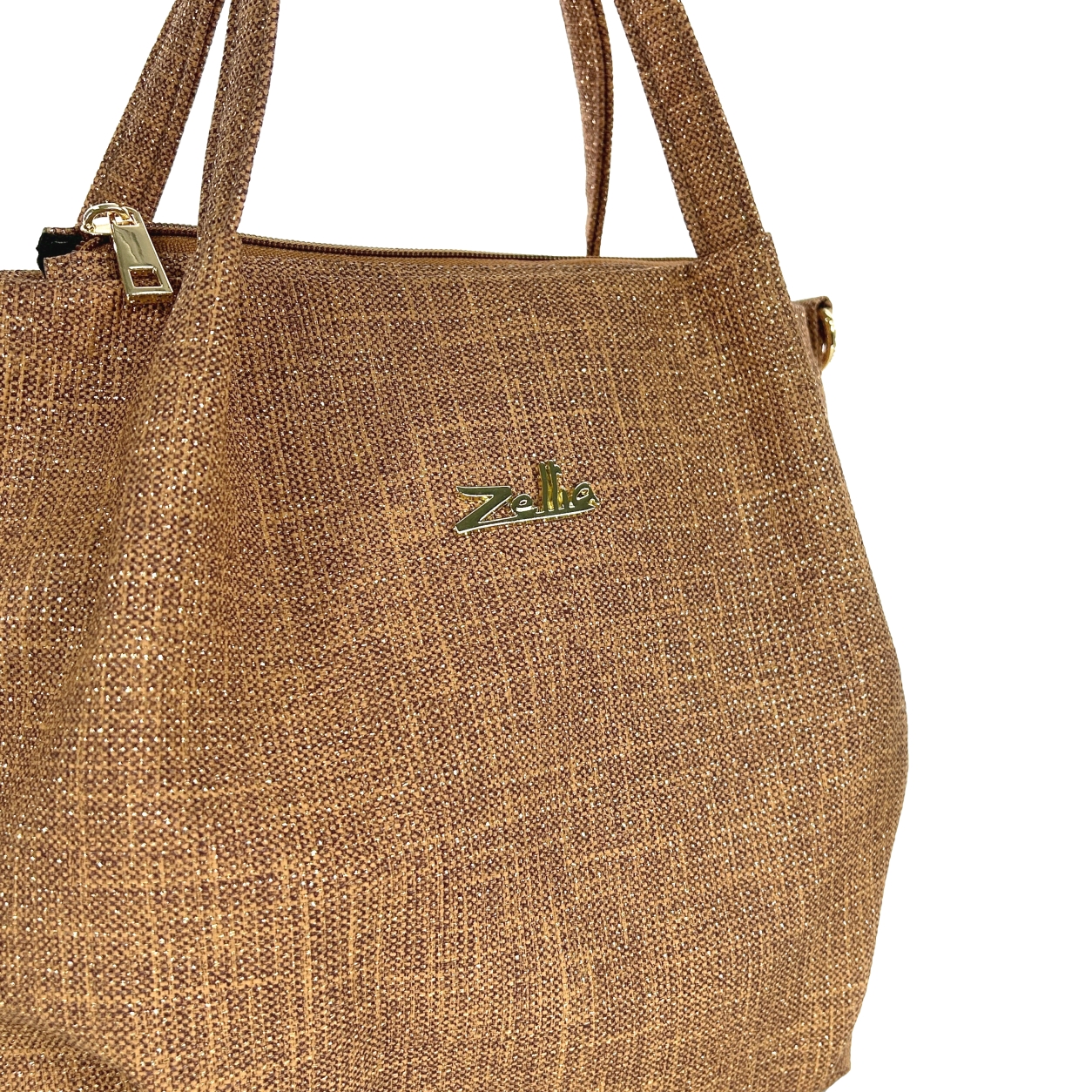 Zellia Női Válltáska Zlb324 Camel - Shimmer - - Image 3