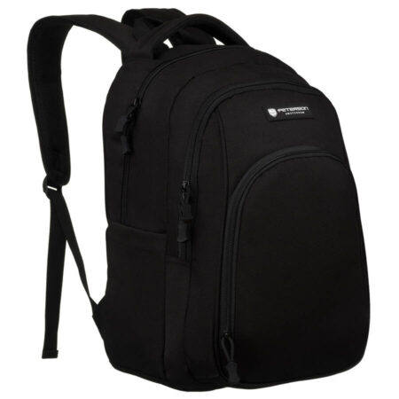 Peterson hátizsák- PTN 77711-6661 BLACK- Fekete