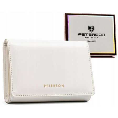 Rovicky Női Pénztárca - Echo Bőr - PTN 013-LAK-8469 WHITE- Fehér