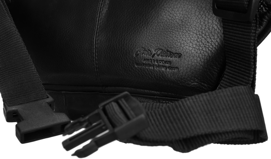 Peterson Férfi Bőr Övtáska -PTN-375-NDM-2708 BLACK- Fekete - Image 3