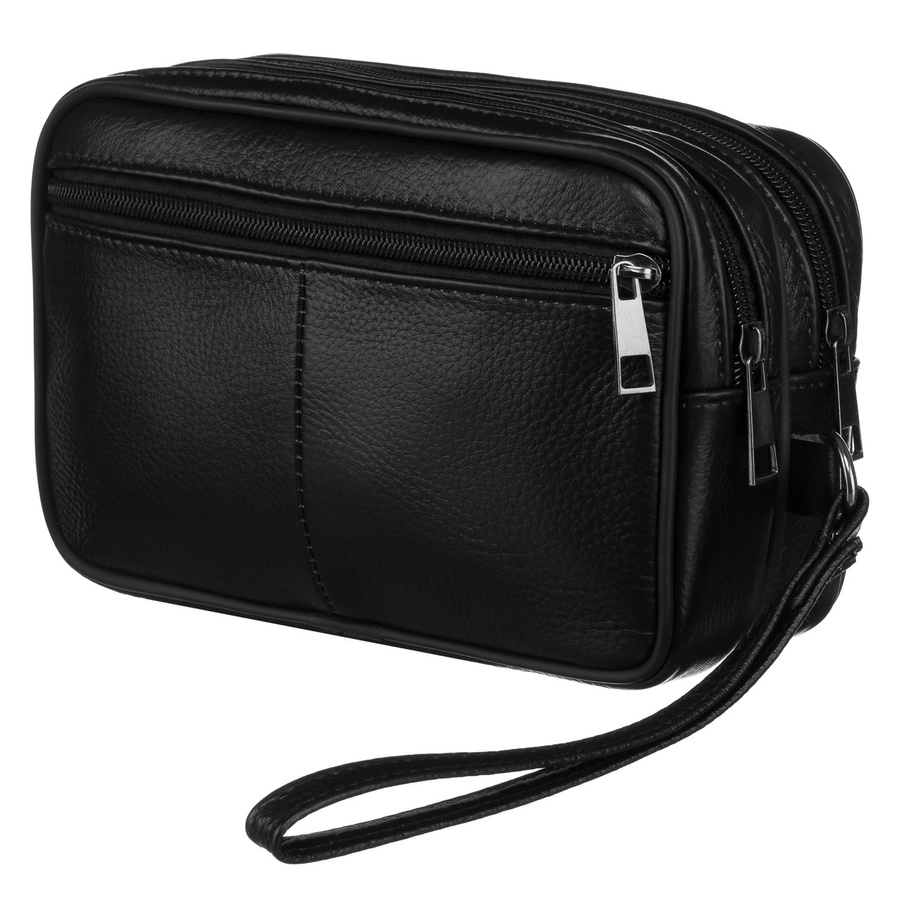 Rovicky Férfi Bőr Autóstáska -R-13210-2112 BLACK- Fekete - Image 7