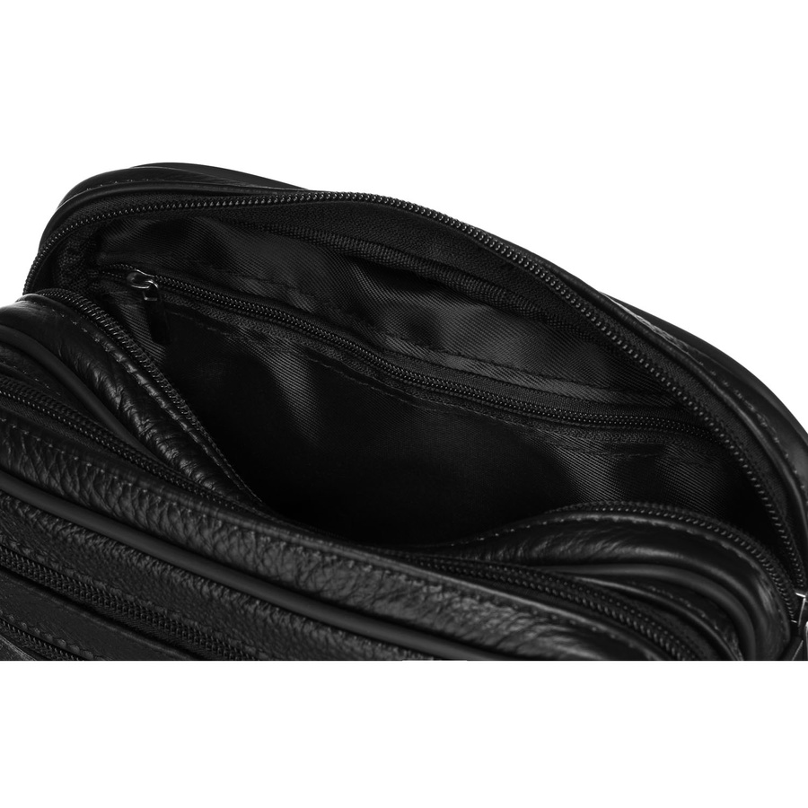 Rovicky Férfi Bőr Autóstáska -R-13210-2112 BLACK- Fekete - Image 10