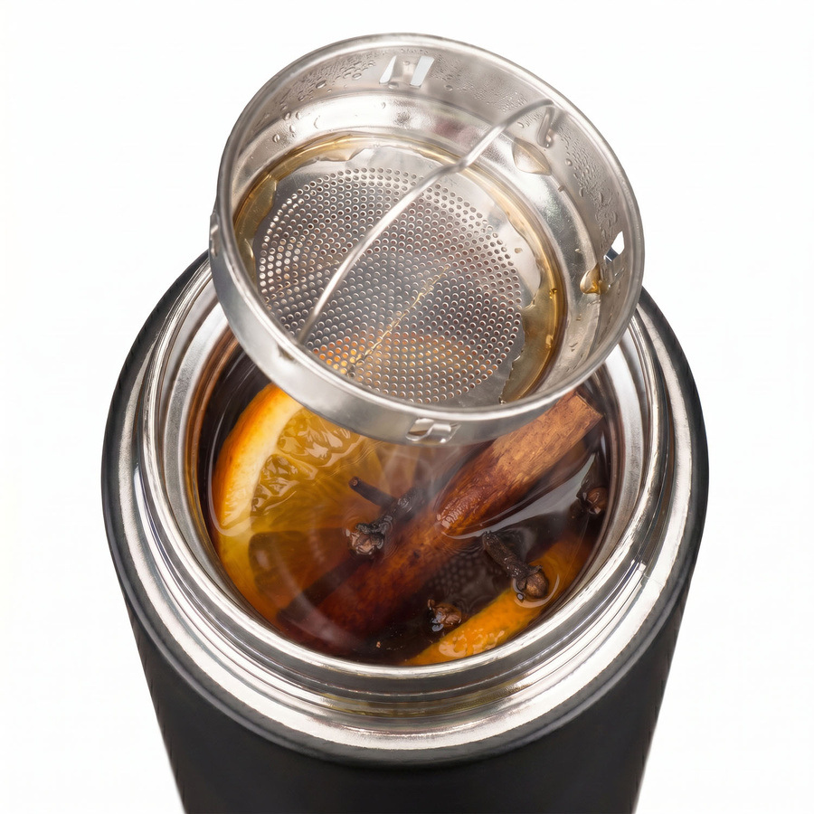 Peterson Termosz Led Kijelzővel -PTN TE-02-480-BLACK- Fekete - 480ml - Image 15