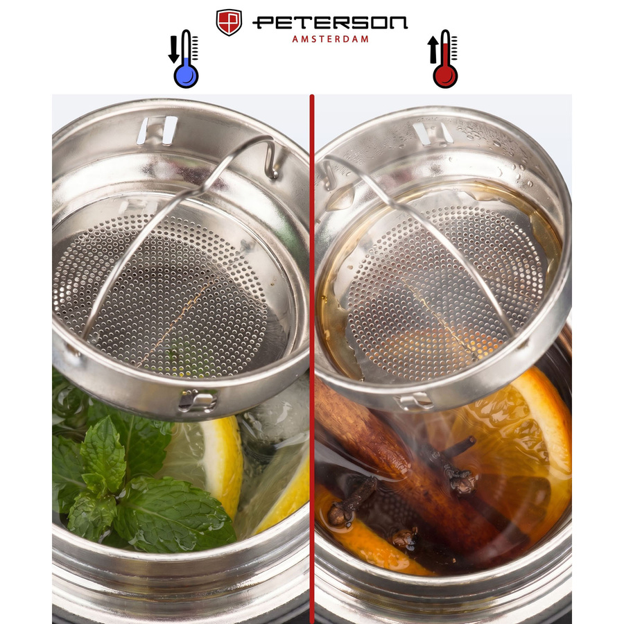 Peterson Termosz Led Kijelzővel -PTN TE-02-480-BLACK- Fekete - 480ml - Image 16