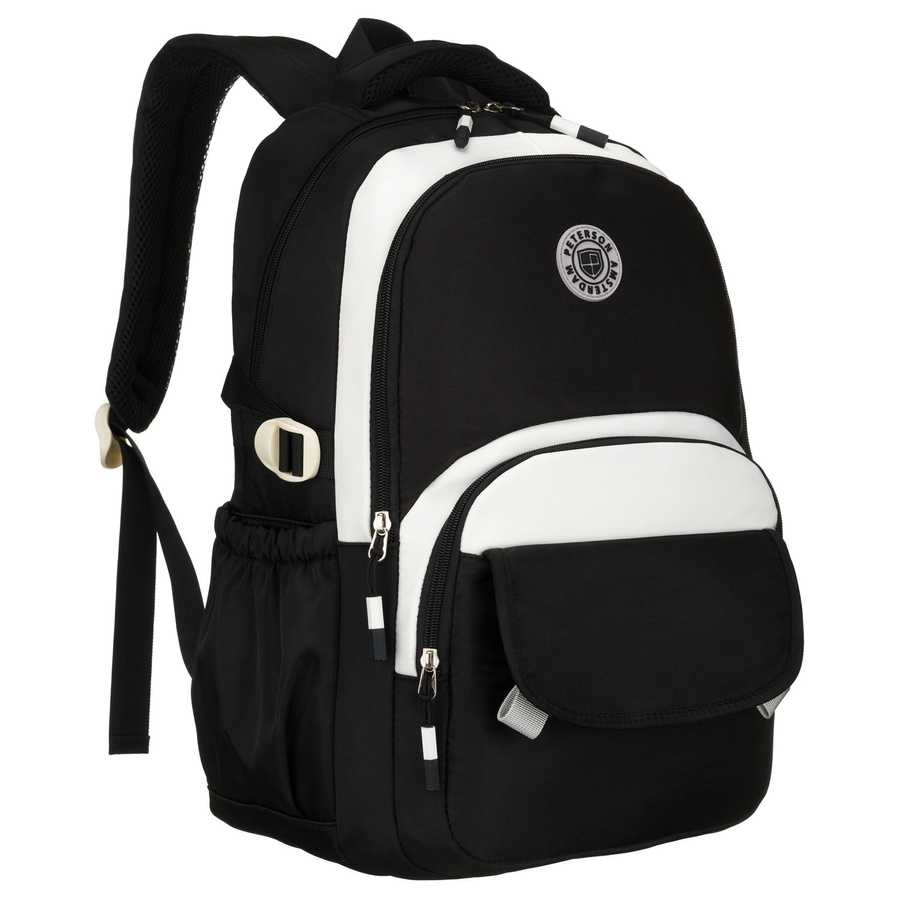 Peterson hátizsák- PTN 8592-1365 BLACK- Fekete