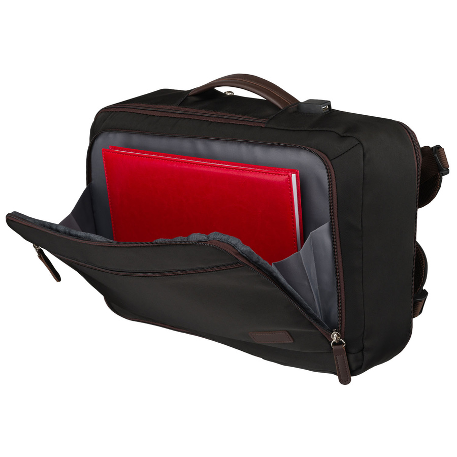 Peterson Utazó Hátizsák -PTN JPSL-02-9250-BLACK -Fekete - 40 X 30 X 15-20 cm - Image 10