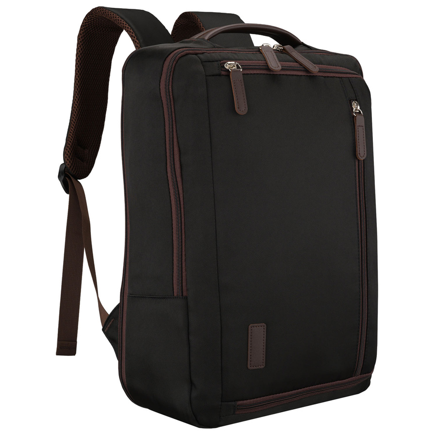 Peterson Utazó Hátizsák -PTN JPSL-02-9250-BLACK -Fekete - 40 X 30 X 15-20 cm
