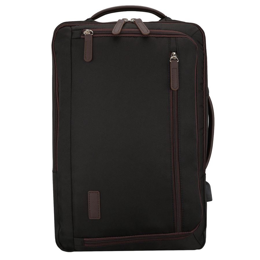 Peterson Utazó Hátizsák -PTN JPSL-02-9250-BLACK -Fekete - 40 X 30 X 15-20 cm - Image 6