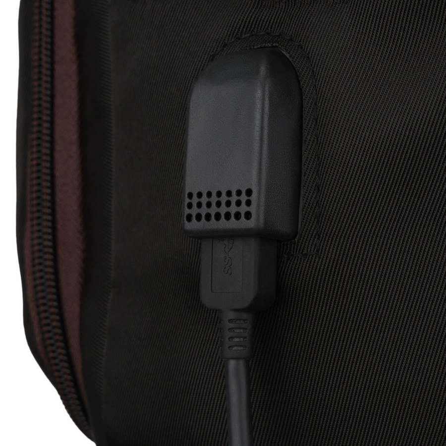 Peterson Utazó Hátizsák -PTN JPSL-02-9250-BLACK -Fekete - 40 X 30 X 15-20 cm - Image 14