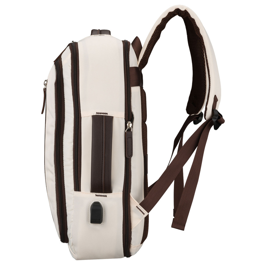 Peterson Utazó Hátizsák -PTN JPSL-02-9267-BEIGE -Bézs - 40 X 30 X 15-20 cm - Image 17