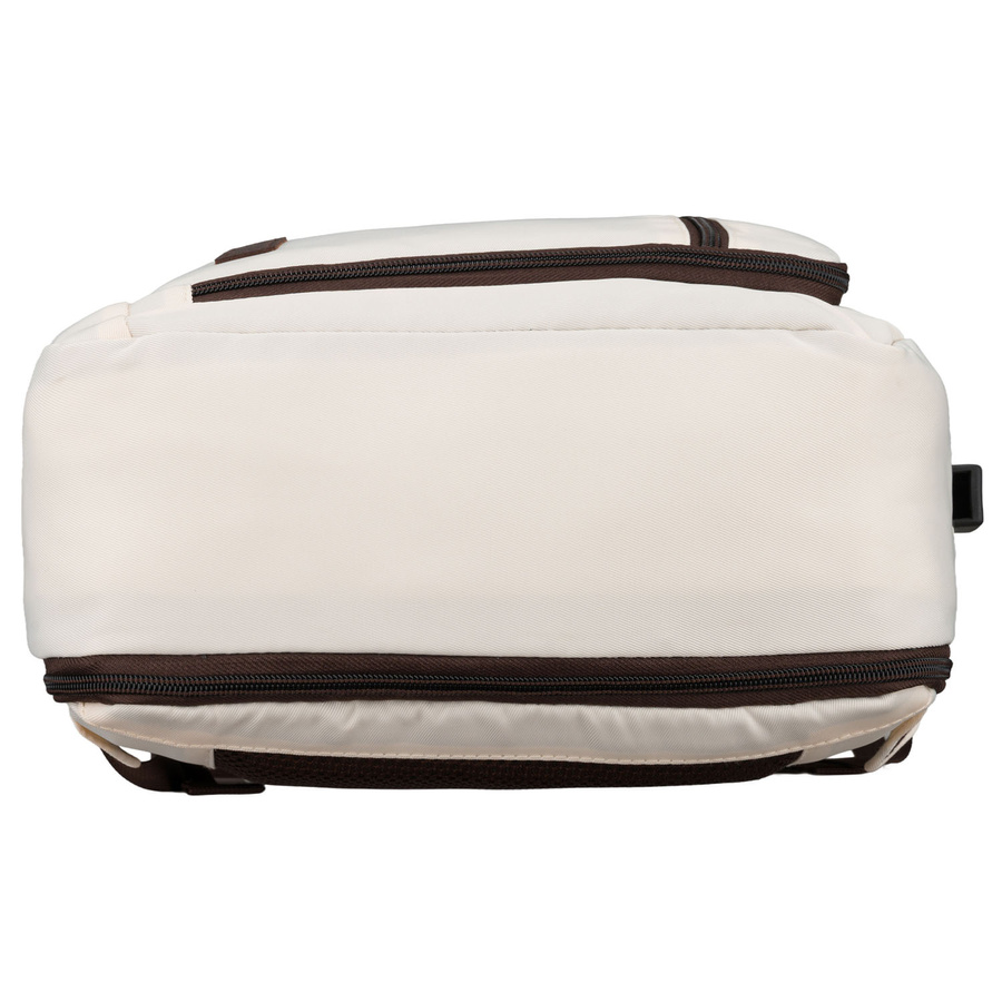 Peterson Utazó Hátizsák -PTN JPSL-02-9267-BEIGE -Bézs - 40 X 30 X 15-20 cm - Image 7