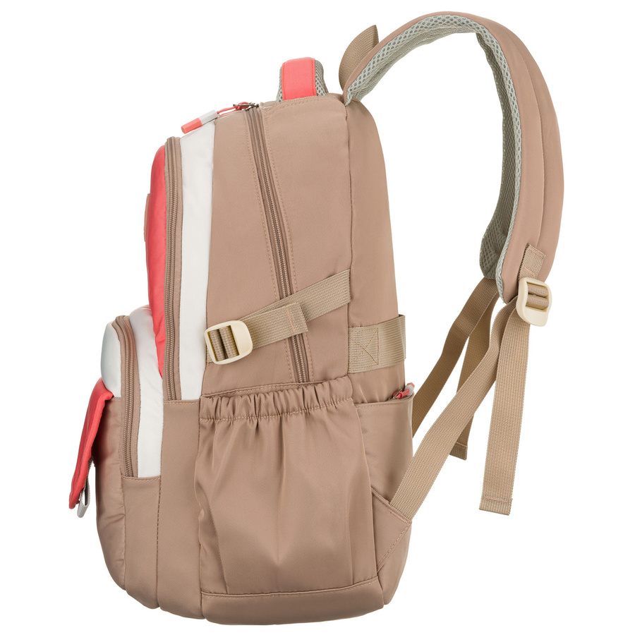 Peterson hátizsák- PTN 8592-1372 BEIGE- Bézs Rózsaszín - Image 4