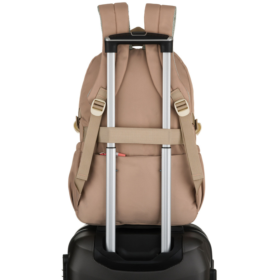 Peterson hátizsák- PTN 8592-1372 BEIGE- Bézs Rózsaszín - Image 17